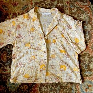 Prana Iguala crop shirt, xs